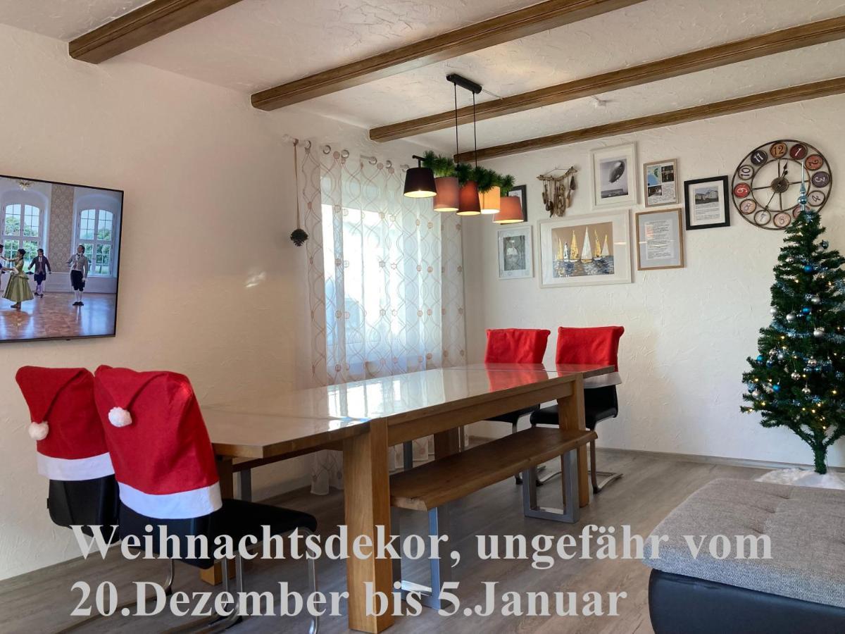 4-Zimmer Kinderfreundliche Ferienwohnung Фрідріхсгафен Екстер'єр фото
